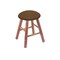 Holland Bar Stool Co Maple Vanity Stool, Natural Finish, Canter Grey Seat RC18MSMed026 - alternate 1